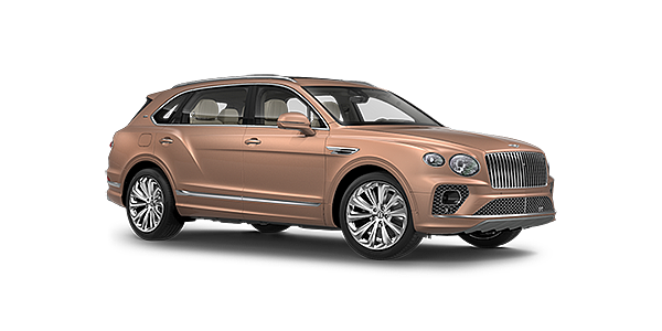 Bentley New Delhi Bentley Bentayga EWB Azure SUV in Rose Gold paint